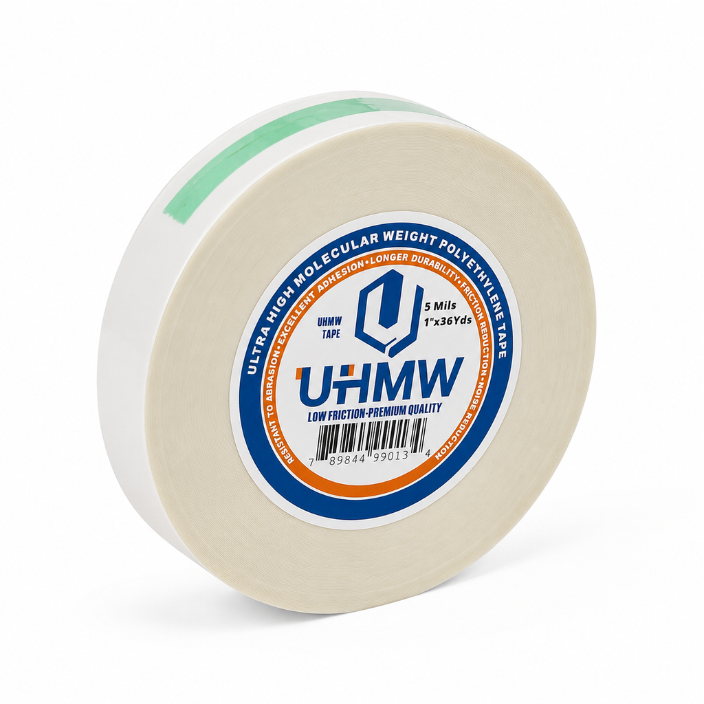 Ultra High Molecular Weight Polythelene Tape (1" x 36yds, 5mil)