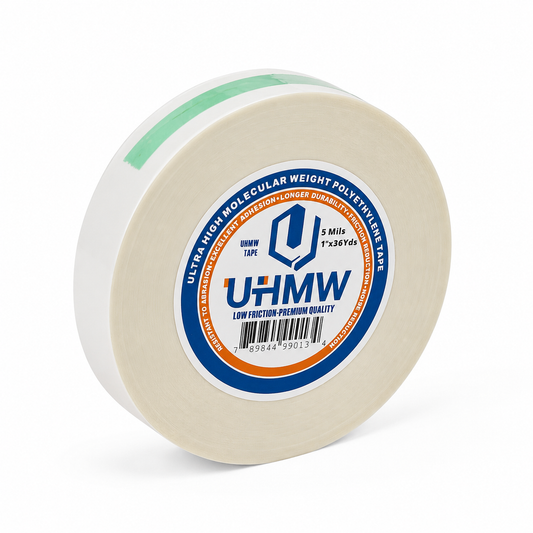 Ultra High Molecular Weight Polythelene Tape (1" x 36yds, 5mil)