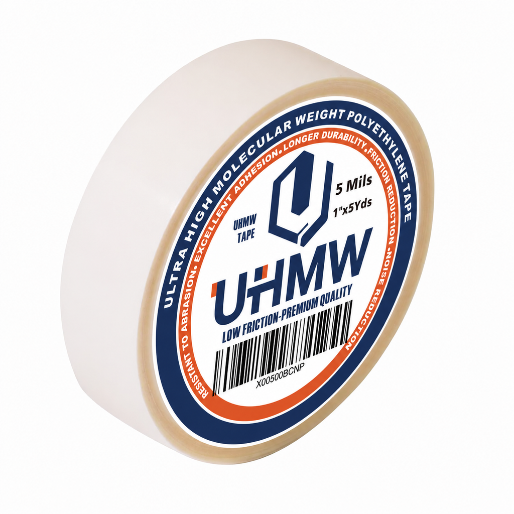 Ultra High Molecular Weight Polythelene Tape (1" x 5yds, 5mil)