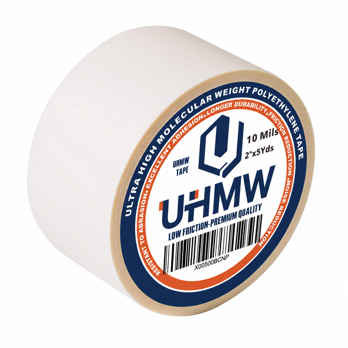 Ultra High Molecular Weight Polythelene Tape (2" x 5yds, 10mil)