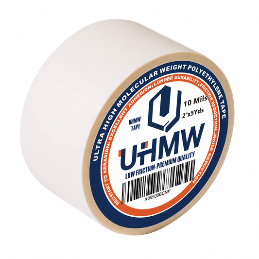 Ultra High Molecular Weight Polythelene Tape (2" x 5yds, 10mil)