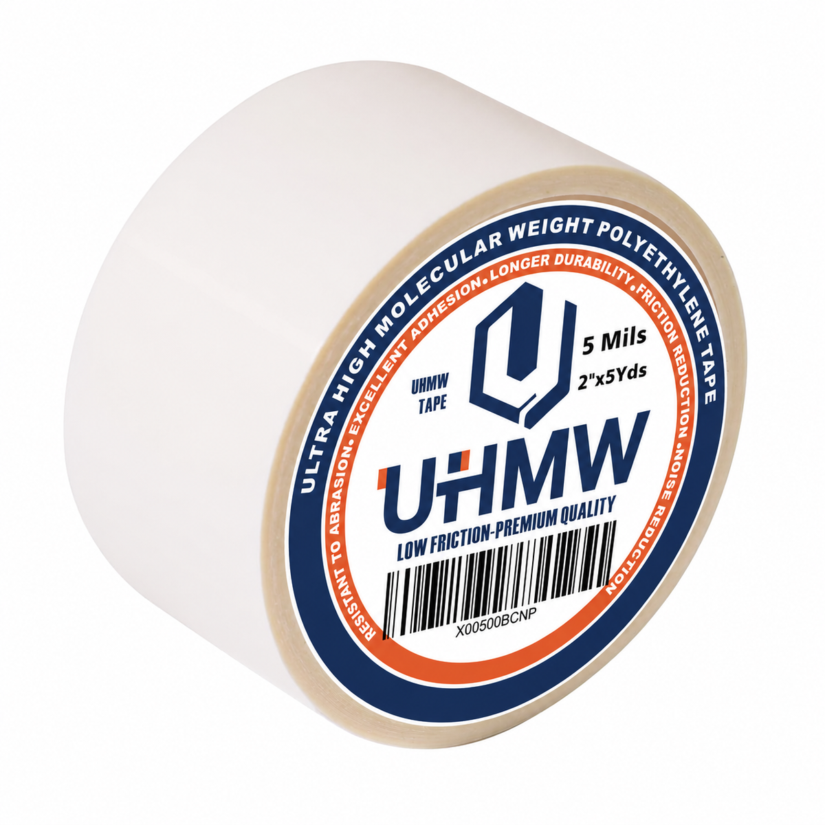 Ultra High Molecular Weight Polythelene Tape (2" x 5yds, 5mil)