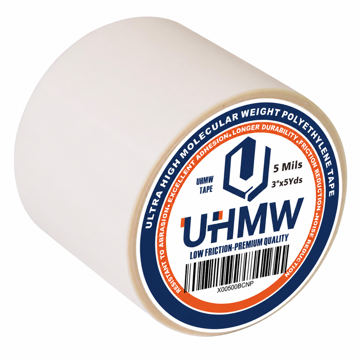 Ultra High Molecular Weight Polythelene Tape (3" x 5yds, 5mil)