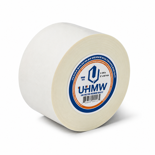 Ultra High Molecular Weight Polythelene Tape (3" x 36yds, 5mil)